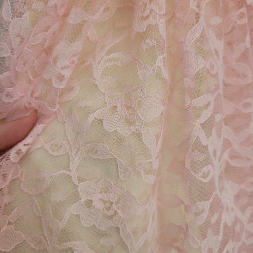 Loralie Original Pink Lace Dress - Picture 11 of 12